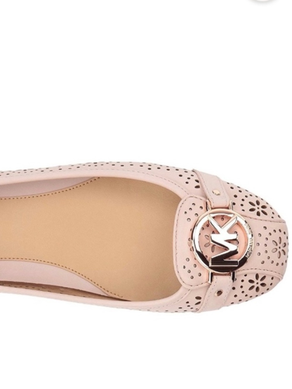 Michael Kors Shoes Perforated Flats, Pink, Size 10 - Picture 2 of 7
